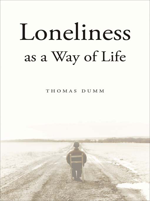 Cover image for Loneliness as a Way of Life